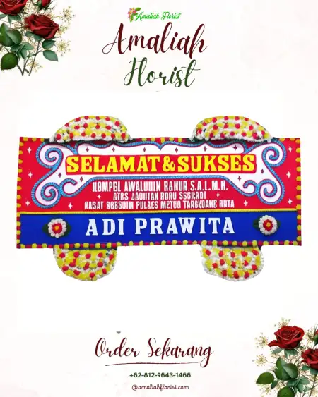 Papan Bunga Ucapan Selamat Ngasinan